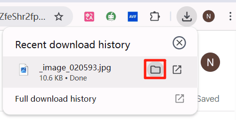 Image format conversion completed